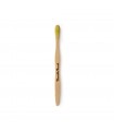 The Humble Co Humble Brush, Οδοντόβουρτσα Bamboo Medium Ενηλίκων Κίτρινη, 1 τμχ
