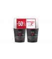 VICHY Deodorant Homme Sensitive 48h Roll-On, Αποσμητικό για Ευαίσθητες Επιδερμίδες (-50% στο Δεύτερο Προϊόν), 2x50ml
