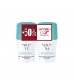 VICHY Deodorant Anti-Traspirant 48h Roll-On, Αποσμητικό για Έντονη Εφίδρωση (-50% στο Δεύτερο Προϊόν), 2x50ml