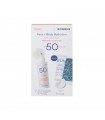 KORRES Yoghurt Sunscreen SPF50, Αντηλιακό Γαλάκτωμα Spray Σώματος & Προσώπου 150ml + ΔΩΡΟ After-Sun Gel Προσώπου - Σώματος 50ml